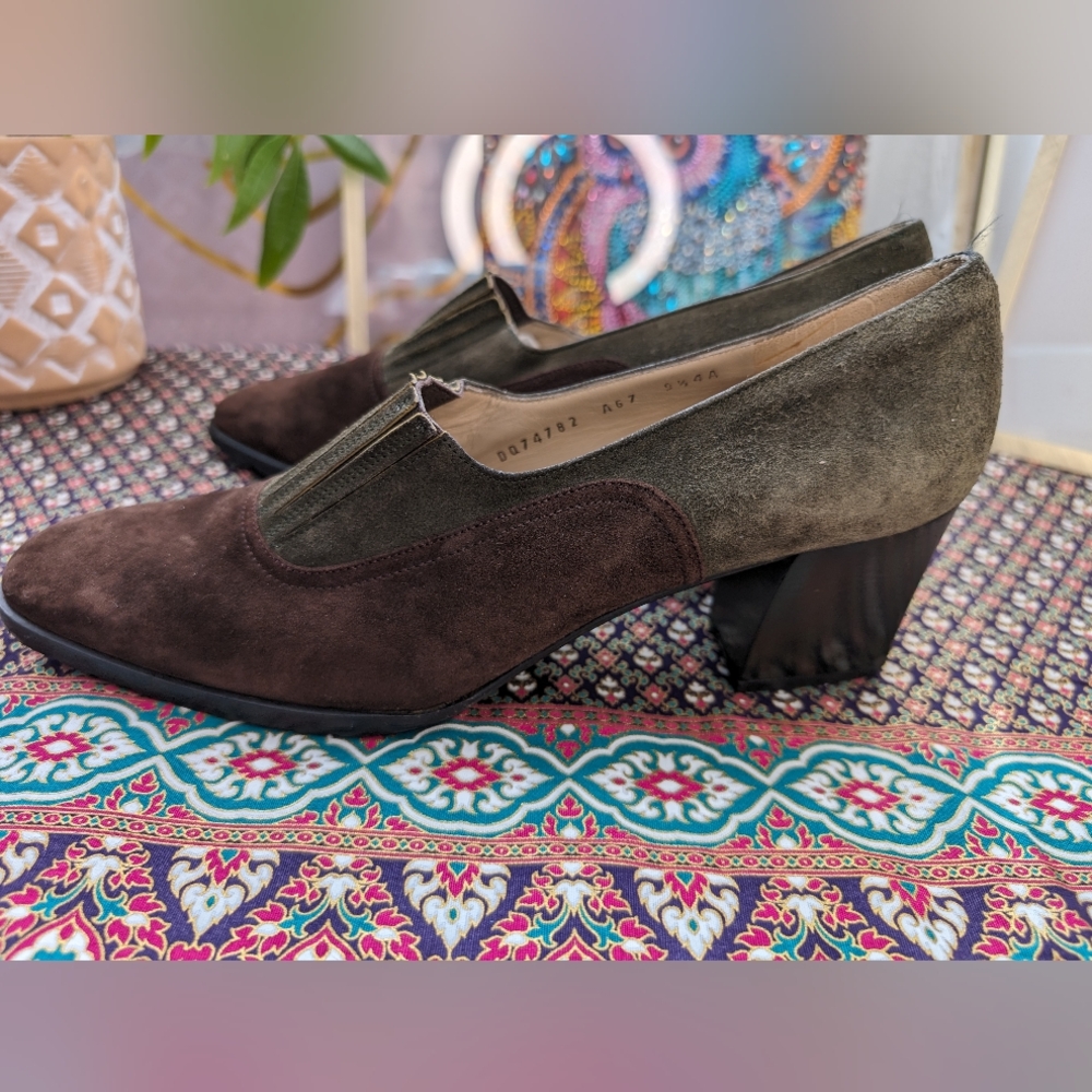 Salvatore Ferragamo Chunky Suede Loafer - Picture 4 of 9